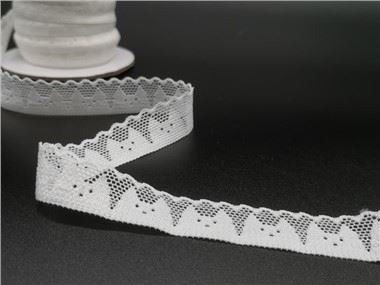 귀여운 아이들은 탄성 레이스 트림을 착용