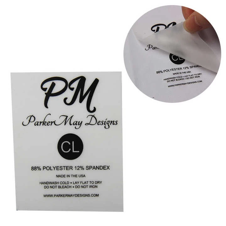 Garment T-shirt Neck Tag Labels;print;heat Transfer Iron On Label