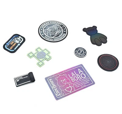 3D Pvc 고무 실리콘 패치 태그 라벨