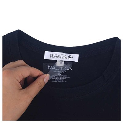 열 프레스 전송 태그 스티커, 목 라벨, 로고 인쇄